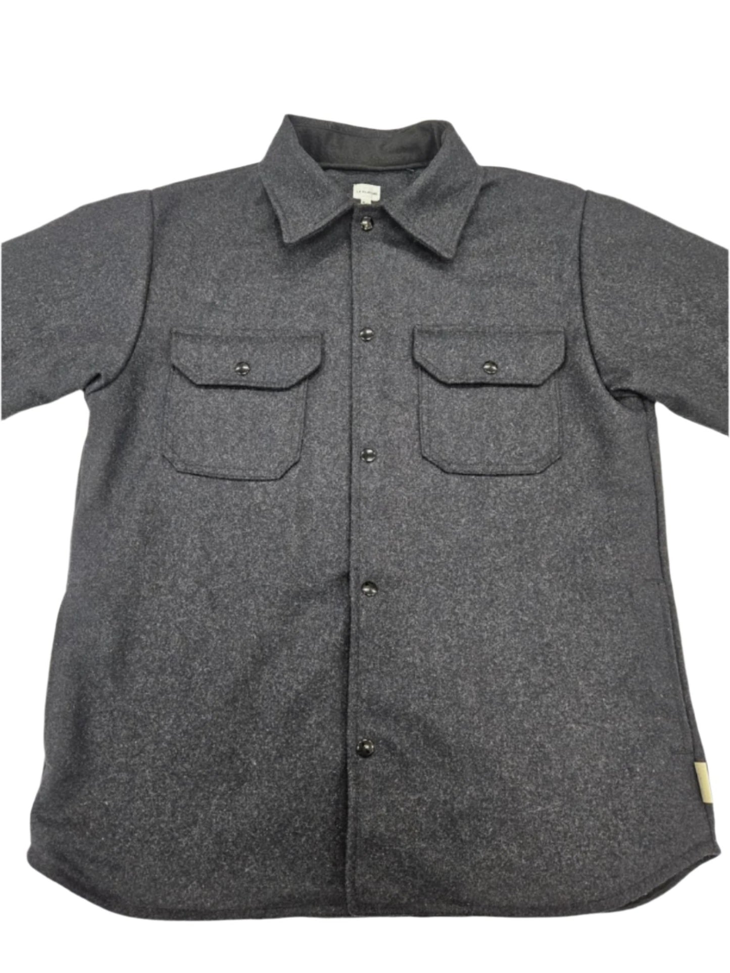 Veste de laine charcoal
