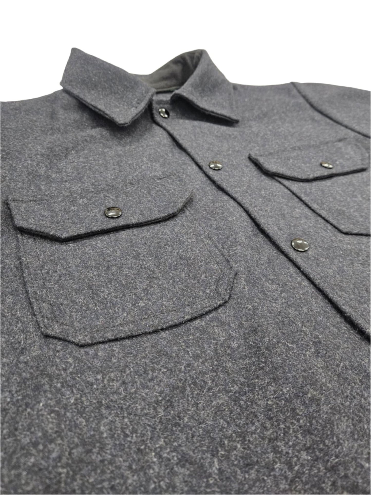 Veste de laine charcoal